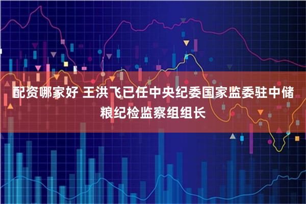 配资哪家好 王洪飞已任中央纪委国家监委驻中储粮纪检监察组组长